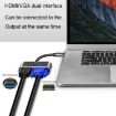 JINGHUA Z321 Type-C HUB: HDMI+VGA Multifunctional Docking Station - 3