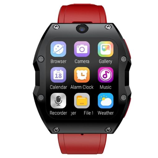 LOKMAT Appllp 3 Max 2.02" 4G Call Waterproof Sport Smart Watch (Claret) - 1