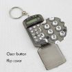 Portable Flip Top Mini Calculator for Students and Office (Black) - 5