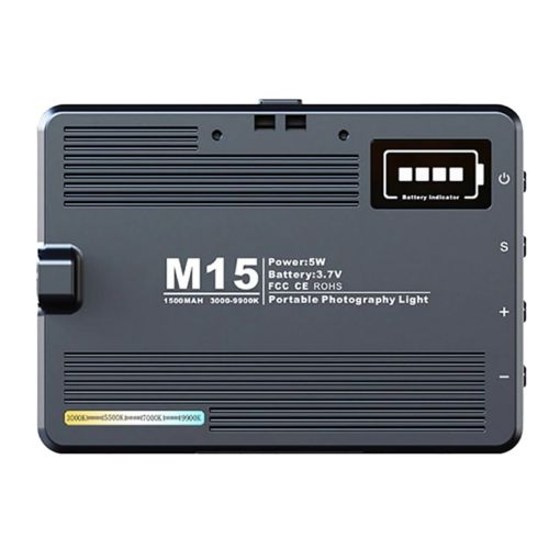 Desiontal M15 Rechargeable Mini LED Pocket Photography Light - 1
