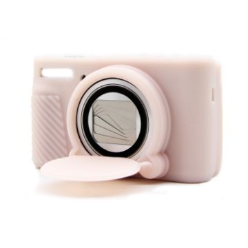 Jelly Pink Soft Silicone Case for Canon SX730/SX740 Camera - 1