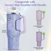 Neoprene Insulated Cover for Stanley 40oz Cup - Black - 3
