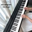 Luminous Silicone Piano Notes Guide, 61 Keys, Color Text Keyboard - 5