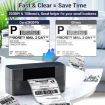 Phomemo PM245-BT Bluetooth Shipping Label Printer, 1-4.6 Inch (EU Plug) - 5