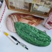 3D Cabbage Plush Pencil Pouch - Large Vegetable Pen Case - 6