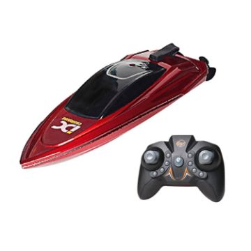 Red 2.4G Kids Remote Control Electrical Submarine Boat Toy - 1