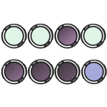 JSR-2050-21 Camera Filters UV+CPL+ND8/16/32/64+Night+Star for DJI Avata 2 - 1