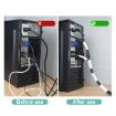 Anti-Biting Network Cable Organizer Tape, 50mmx5m, White Roll - 3