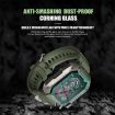 C20Plus 1.81" Waterproof Smart Watch, Camouflage Black with Bluetooth - 5