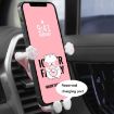 ICARER FAMILY AK-01 White Cartoon Car Phone Holder - 6
