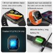 A70 Health IP68 Waterproof Bluetooth Call Smart Watch (Black Steel) - 4