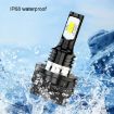 H11B 80W Car Headlight Bulbs 2pcs 3570 LED Fog Lights Ice Blue - 4