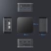 T9 Plus N100 DDR5 16G+256G Mini PC, Dual LAN, 3 HDMI 4K, US Plug - 5