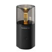 Candle Flame Aromatherapy Diffuser Mini Humidifier (129 Black) - 1