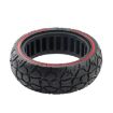 AIMITE 8.5" Electric Scooter Off-Road Tire, Card Slot, Red Line - 2