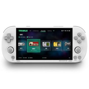 Trimui Smart Pro Handheld Console 4.96" IPS, Linux, 128G (White) - 1