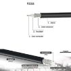 0.5m RG58 BNC Male to UHF Male Adapter Cable - 4