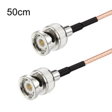 BNC Male to Male RG316 RF 50cm Extension Connection Cable - 1