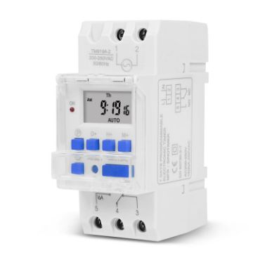 SINOTIMER TM919A-5V 16A Din Rail Digital Timer Switch Programmable Relay - 1