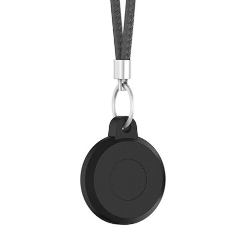 Waterproof Black Airtag Pet Tracker Protective Case Plastic - 1