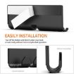 White Desktop Data Cable Storage Hook for Home Computers - 4