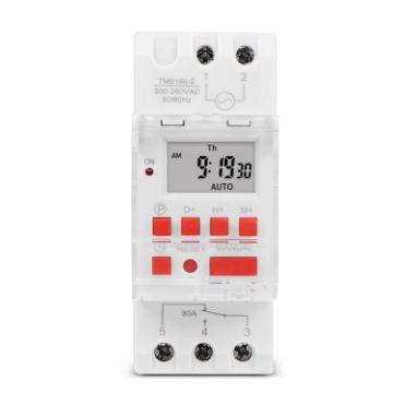 SINOTIMER TM919B 110V 30A Programmable Digital Timer Switch - 1