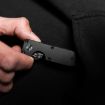Black Metal Compact Key Organizer Key Chain, Holds 2-6 Keys - 5