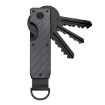 Compact Carbon Fiber Metal Key Organizer for 2-6 Keys - 1