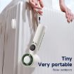Turbo Handheld Cooling Fan, 100-Speed, 4000mAh Battery (White) - 6