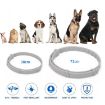 Flea & Tick Collar for Dogs Cats, Gray, 72cm, Aluminum Case - 3
