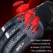 SULAITE Touch Screen Breathable Mesh Cycling Gloves, Size L (Black) - 5