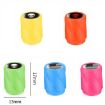 Luminous Car Motorcycle Tire Valve Caps 4pcs - Yellow White Skull - 3