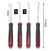 4pcs Auto Oil Seal Screwdrivers & O-Ring Gasket Puller Set - 3