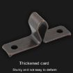 Antique Style Door Clips: 5pcs Closet Cabinet Catches, Red - 4
