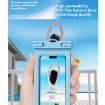Cyan 7.2" Phone Waterproof Bag IPX8 30m with Finger Strap - 6