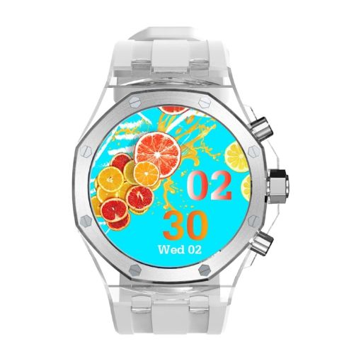 WS-37 1.43" AMOLED IP67 Waterproof Health Smartwatch (White) - 1