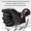 GHOST RACING XL Black Motorcycle Gloves, Touch Screen, Anti-fall - 6