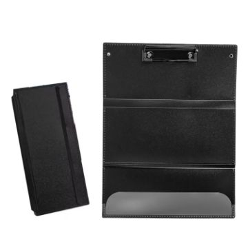 Nurse Clipboard Black Triple Folding Pocket Size Letter Size - 1