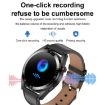 1.43" AMOLED Smartwatch, HR & BP Monitor, Bluetooth, Black Leather - 5
