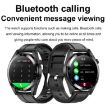 1.43" AMOLED Smartwatch, HR & BP Monitor, Bluetooth, Black Leather - 6