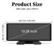 10.26" Car Display with CarPlay/Android Auto + Camera Support - 2