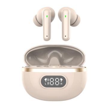 64-Channel Bluetooth Hearing Aid with Digital Charger (Skin Tone) - 1