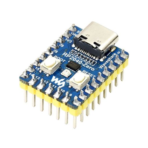 Waveshare Pico-Like Board with Raspberry Pi RP2040, Zero-M Spec - 1