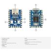 Waveshare Pico-Like Board with Raspberry Pi RP2040, Zero-M Spec - 4