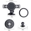 X24-7 Universal Car Navigation Phone Holder Clip Seamless Sticker - 3