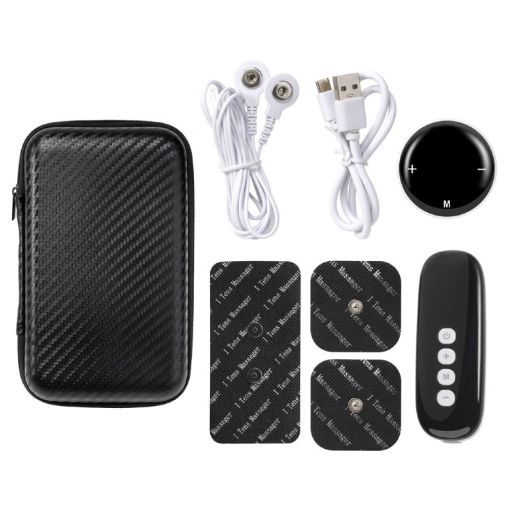Cervical Massager EMS Pulse Therapy Device with Remote Control - 1