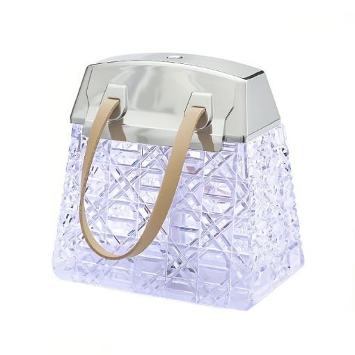 Blue Desktop Crystal Bag Humidifier with Aroma and Ambient Lighting - 1