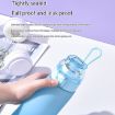 Purple 700ml BPA-Free Tritan Sports Water Bottle with Straw - 6