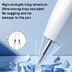 Huawei M-Pencil 2/3 Replacement Nibs: Mute, Anti-slip, Transparent - 4