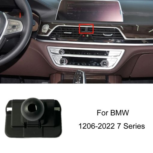 BMW 7 Series 16-22 Air Outlet Phone Holder Base Modification - 1